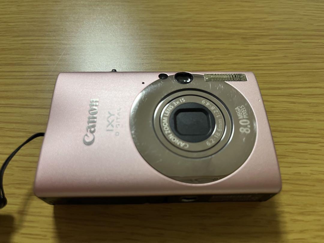 【Canon IXY DIGITAL 20is 】ピンク