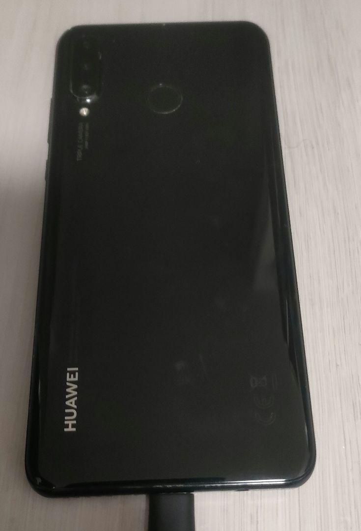 Huawei P30 Lite スマートフォン 本体 ブラック SIMフリー