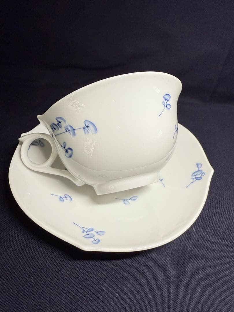 MEISSEN マイセン 青い花 ティーカップ&ソーサー