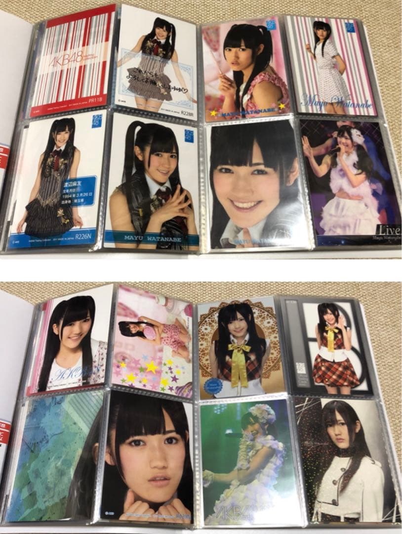 AKB48 渡辺麻友 まゆゆ カード まとめ108枚まとめ売り♥に近い YUZUMIYA_COM