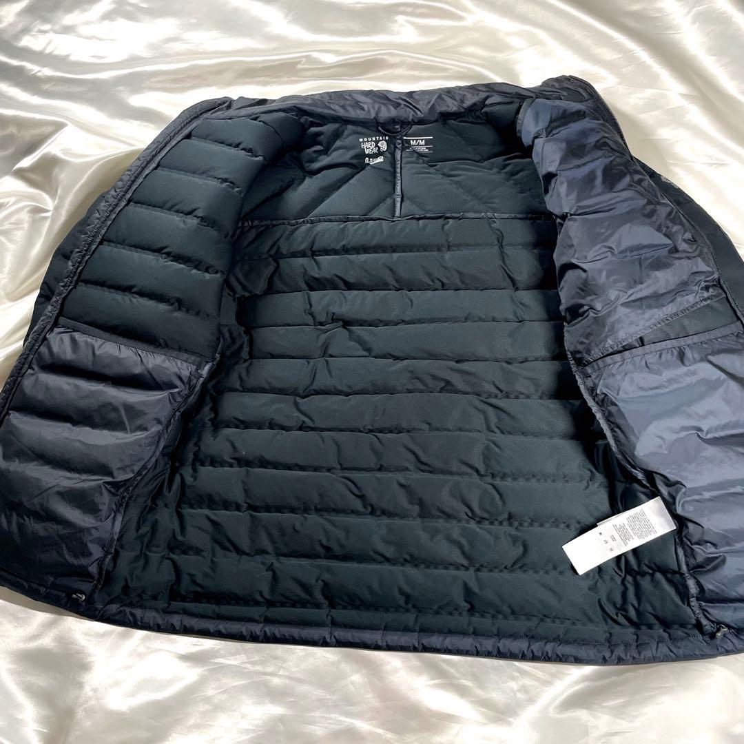 美品 マウンテンハードウェア ストレッチダウン ダウンジャケット ブラック M 美品 マウンテンハードウェア ストレッチダウン ダウンジャケット ブラック M