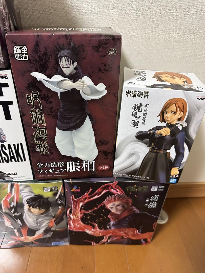 呪術廻戦フィギュア　8種類　まとめ売り　詰め合わせ