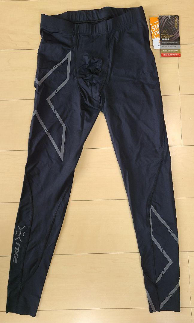 2XU MCSランコンプレッションタイツ MA5305B BLK/BRF