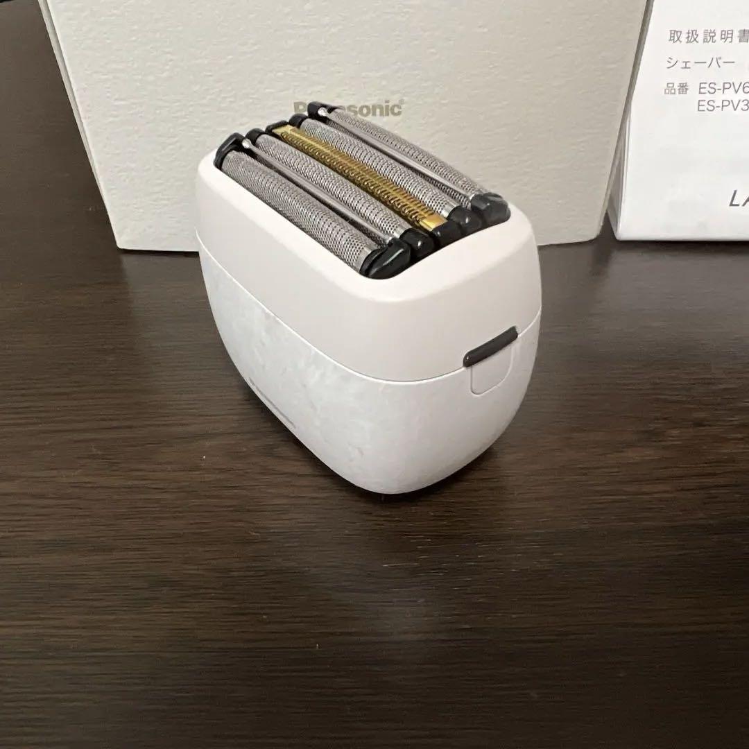 ほぼ未使用品】パナソニック ラムダッシュパームイン ES-PV6A-W