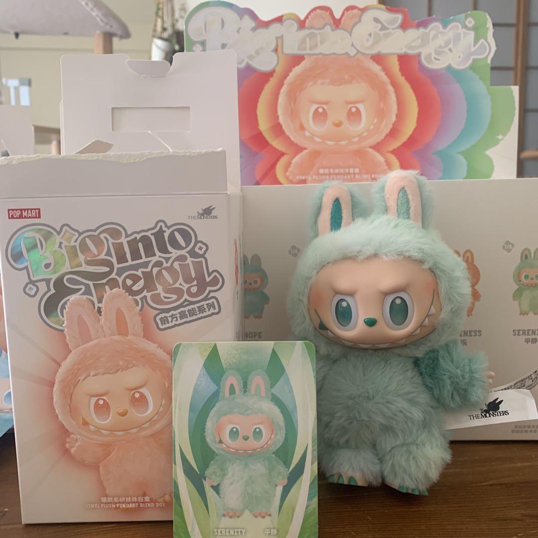 POPMART LABUBU ポップマート ラブブ SERENITY グリーンアイドル