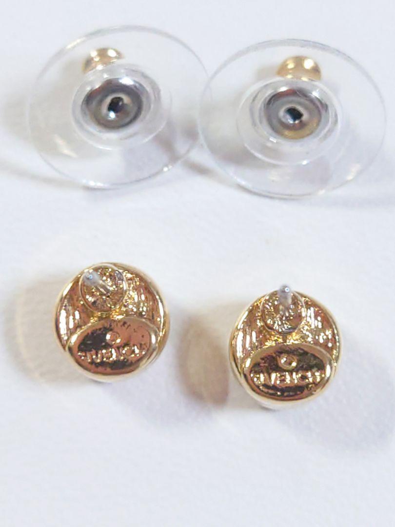 GIVENCHY BIJOUX ブレスレット＆ピアスセット　ゴールドカラー