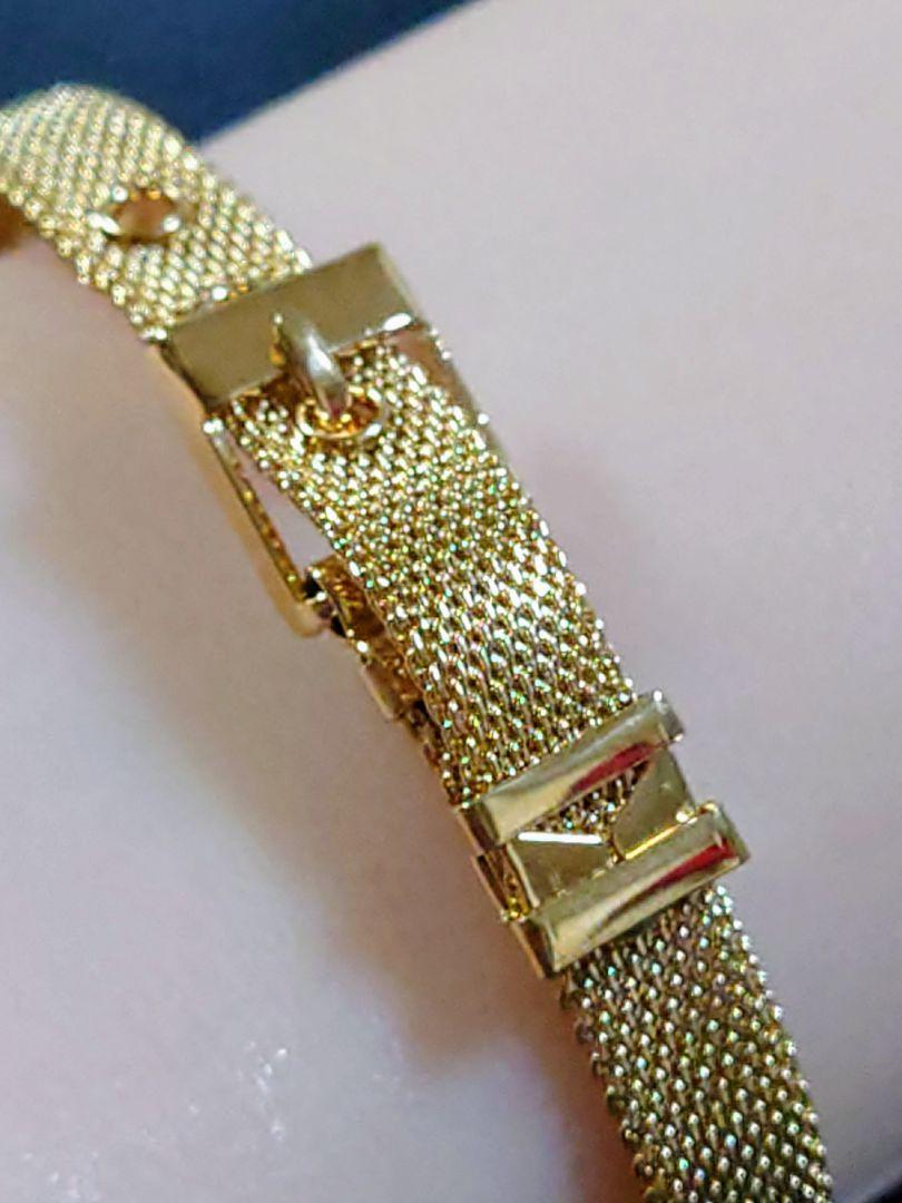 GIVENCHY BIJOUX ブレスレット＆ピアスセット　ゴールドカラー