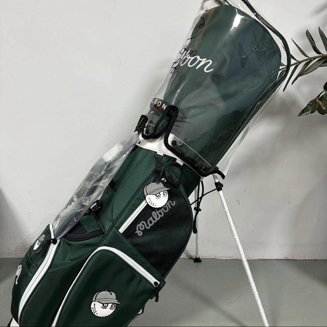 マルボン ゴルフ キャディバッグ スタンドバッグ malbon golf