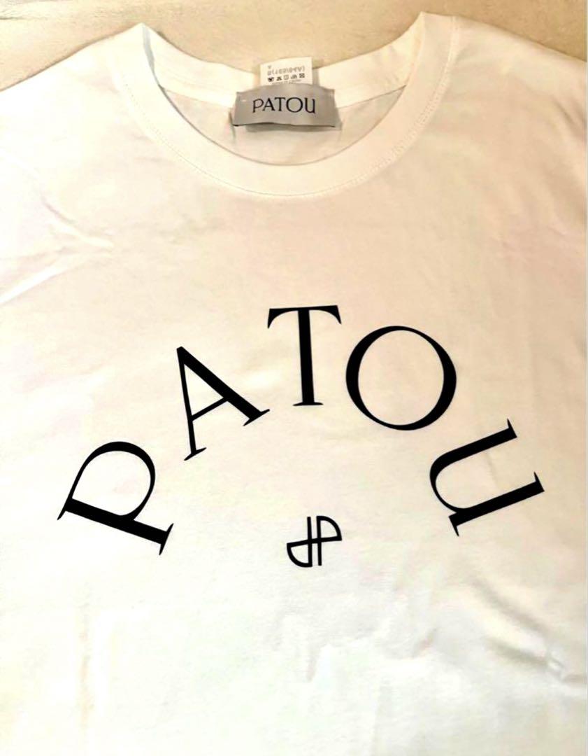 PATOU ロゴ半袖Tシャツ！パトゥTシャツ！ホワイト！XSサイズ！新品