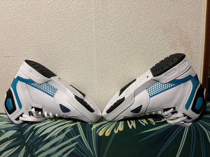 好評お得 FILA TERATACH600ホワイト ブルー パープルハイカットスニーカー iHdub-m52824955372 爆買い在庫