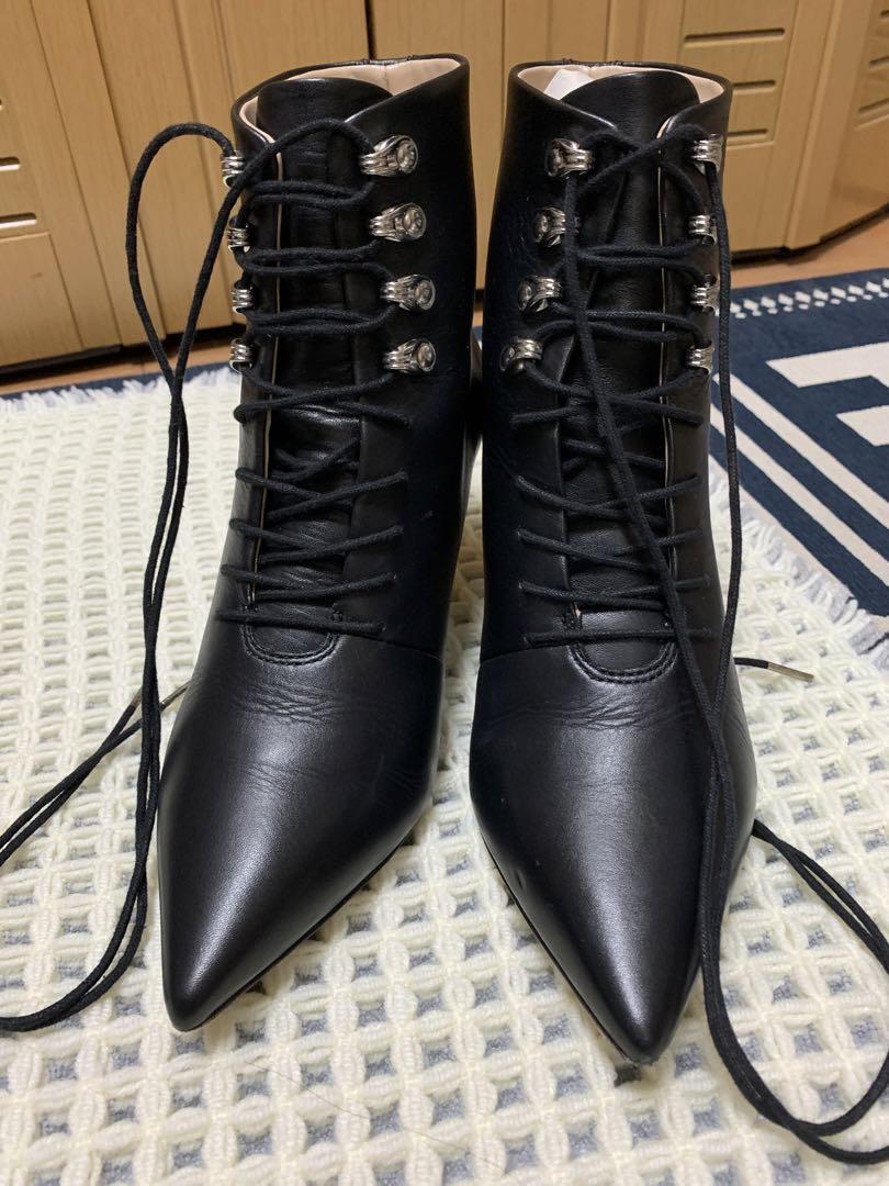 DIESEL レースアップブーツ