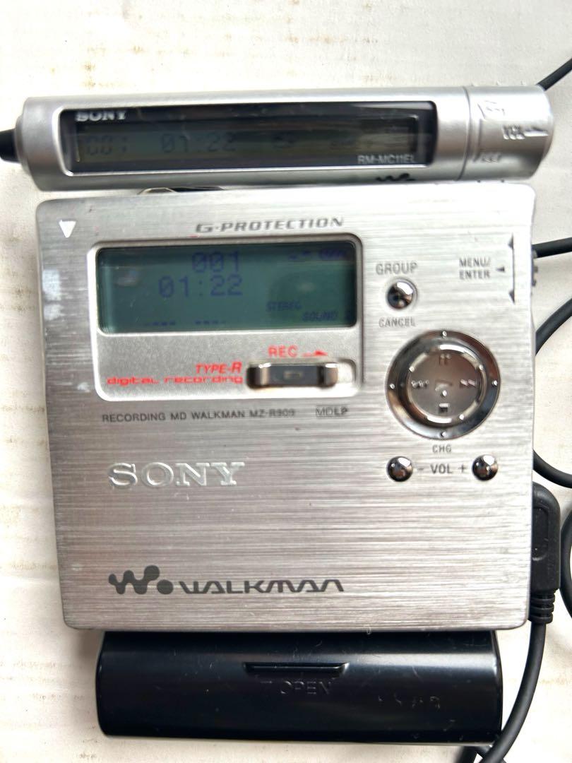 SONY MZ-R909 ポータブルMDプレーヤー