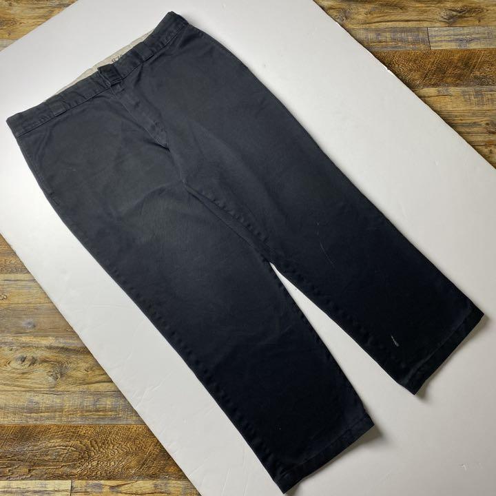 SALE新作登場 Dickiesディッキーズ874w40ワークパンツ黒ブラック古着オーバーサイズ io08S-m52829313930 定番品質保証