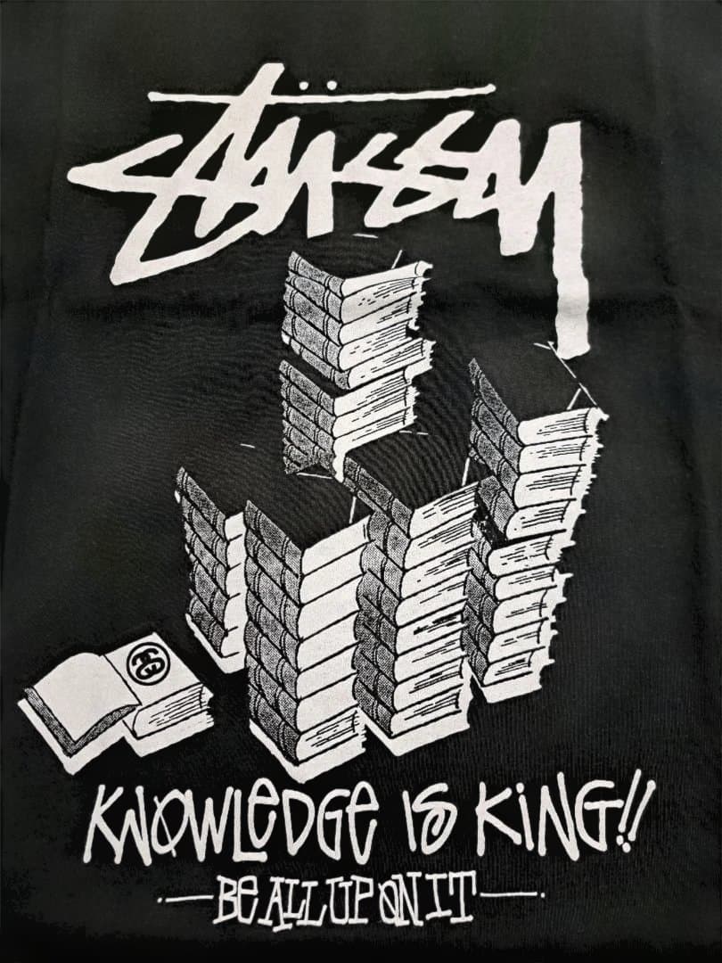 【M・美品】Stussy アップオンイット Tee / 黒・正規品 【M・美品】Stussy アップオンイット Tee / 黒・正規品