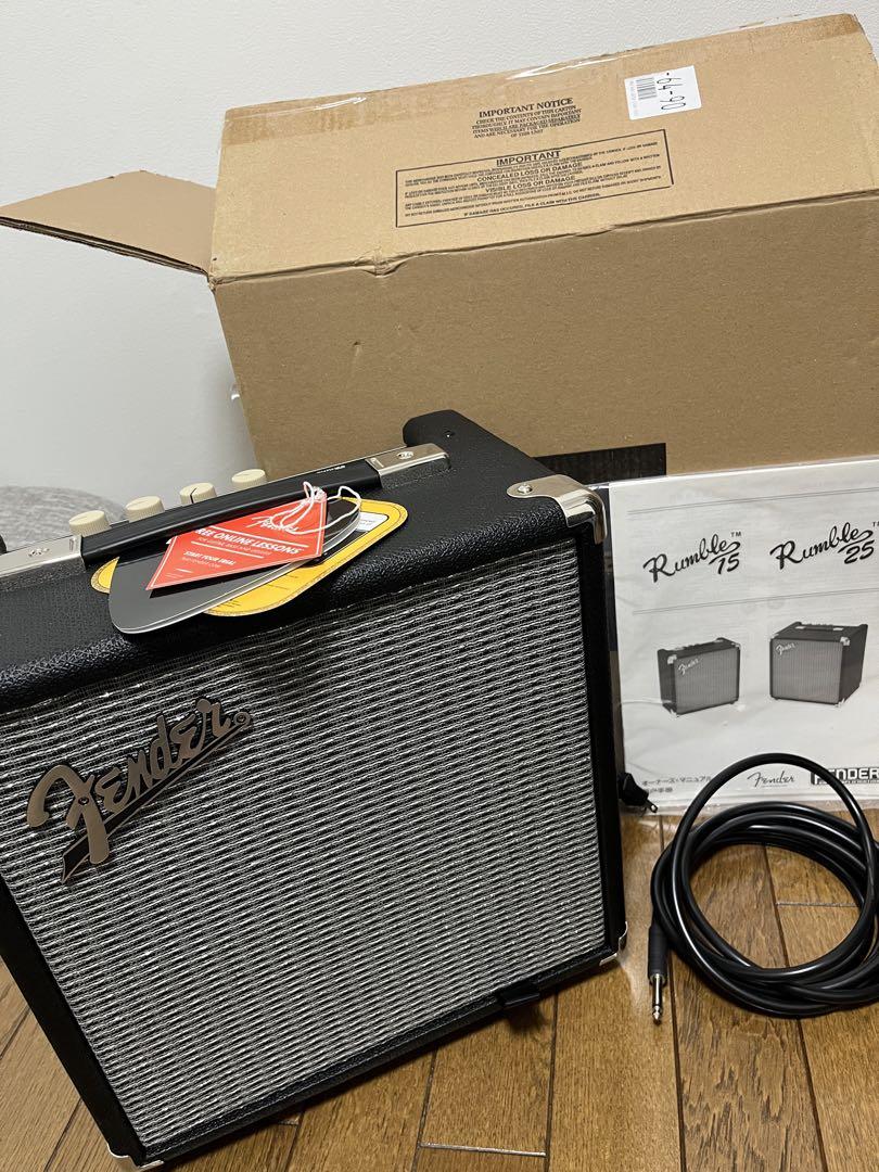 Fender rumble 15 ベースアンプ Amazon.co.jp: FENDER (フェンダー) ベースアンプ RUMBLE 15 V3