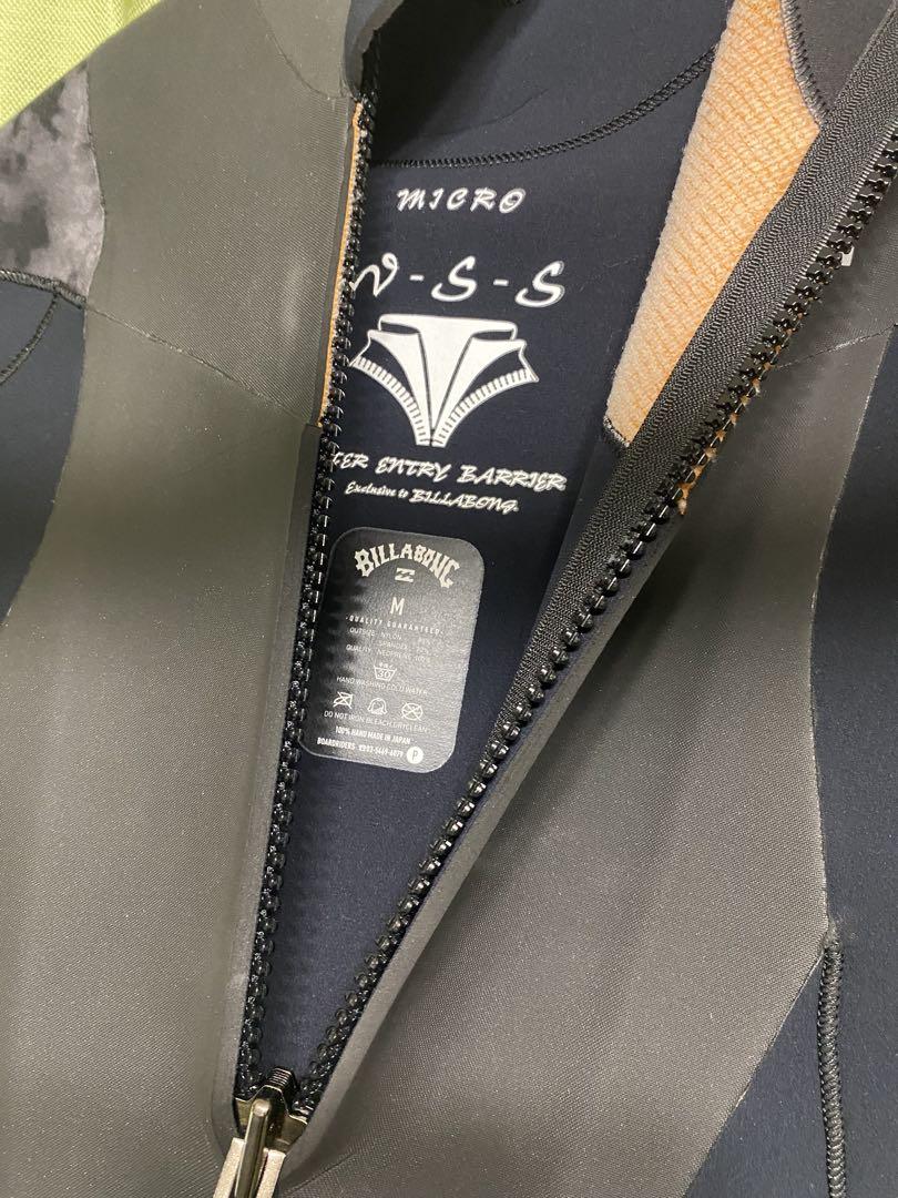 【新品未使用品】BILLABONG セミドライウエットスーツ Mサイズ