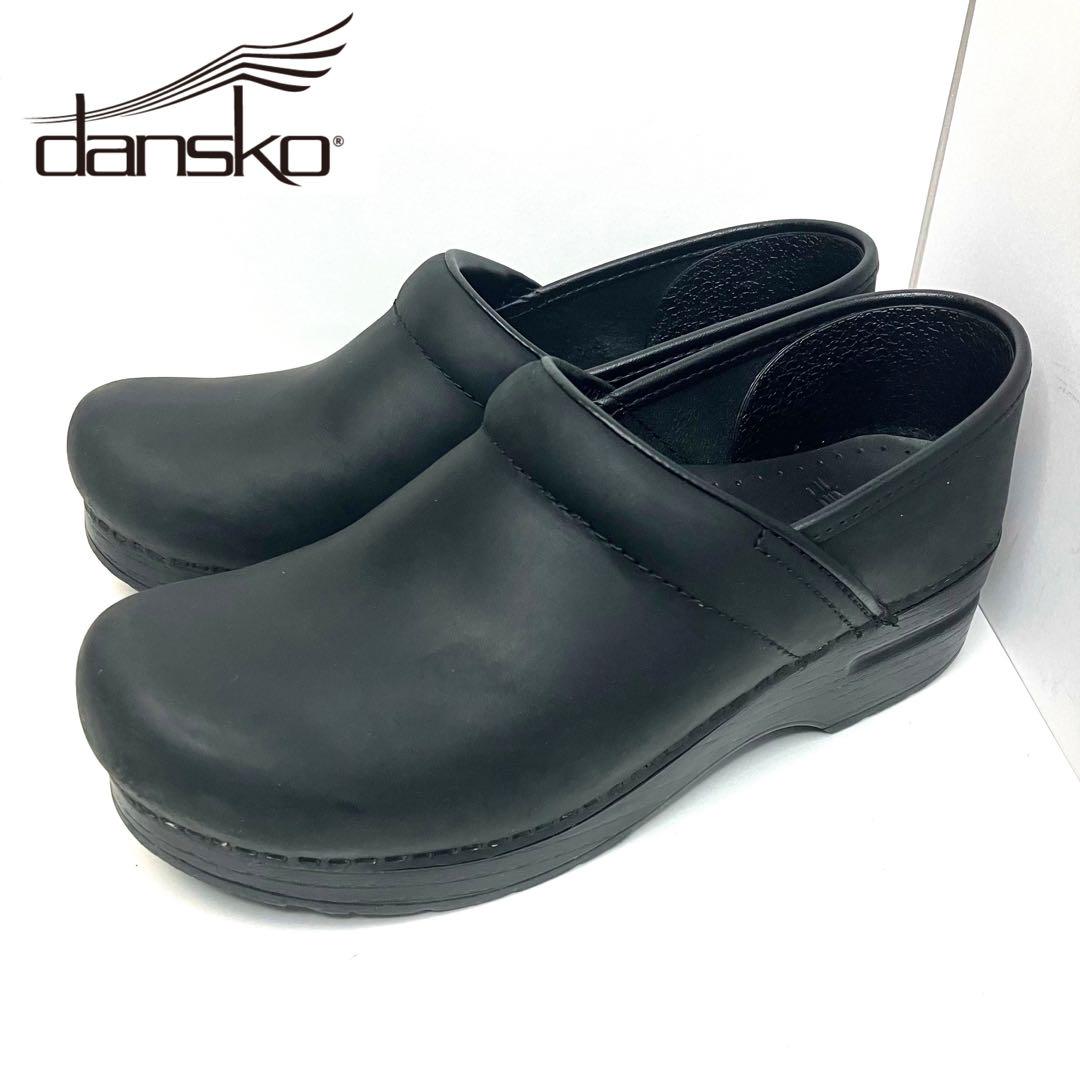 dansko ダンスコ ブラック サボ 38 クロッグサンダル dansko ダンスコ プロフェッショナル サボ クロッグ ブラック 38