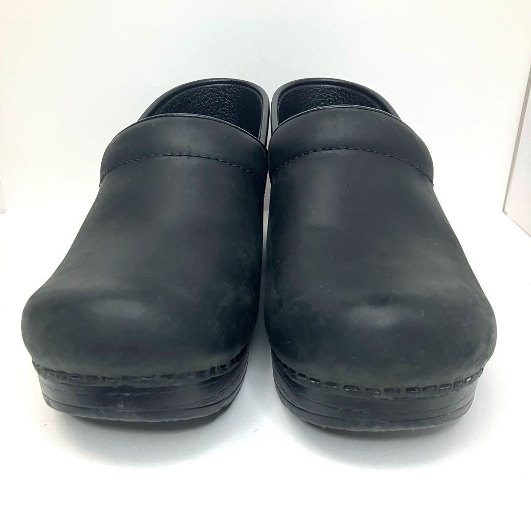 dansko ダンスコ プロフェッショナル サボ クロッグ ブラック 38