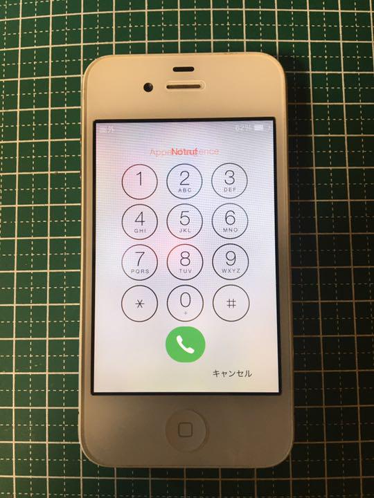 ジャンク iphone4 部品取りに