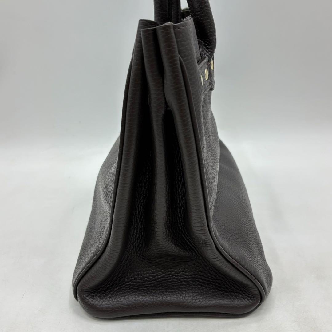 SITA PARANTICA トートバッグ ハンドバッグ 牛革 ブラウン 画像12