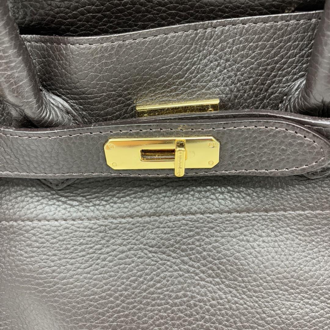 SITA PARANTICA トートバッグ ハンドバッグ 牛革 ブラウン 画像5