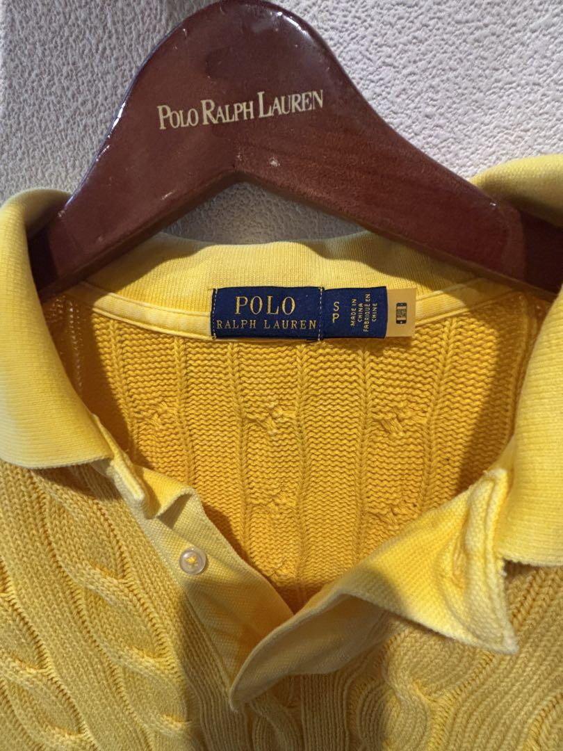 Polo Ralph Lauren イエローポロシャツ M