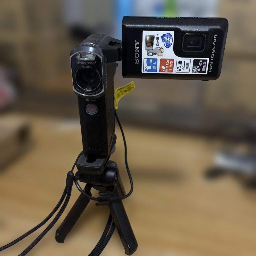 SONY HANDYCAM 防水・自撮り機能付き
