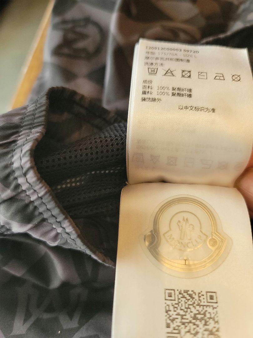 【レアMONCLERモンクレール ハーフパンツ ショートパンツ黒系L