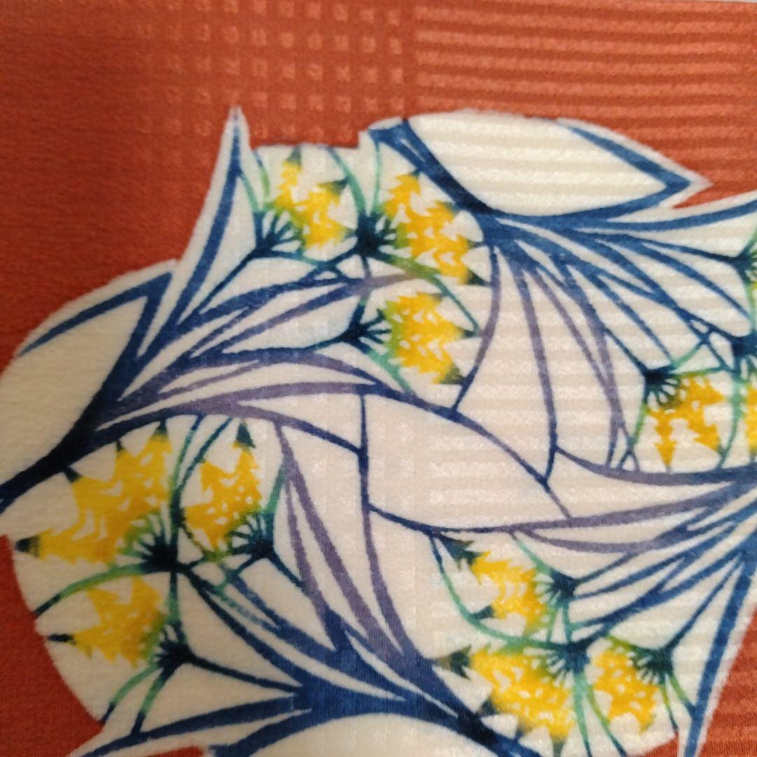 型絵染作家　釜我敏子作の名古屋帯