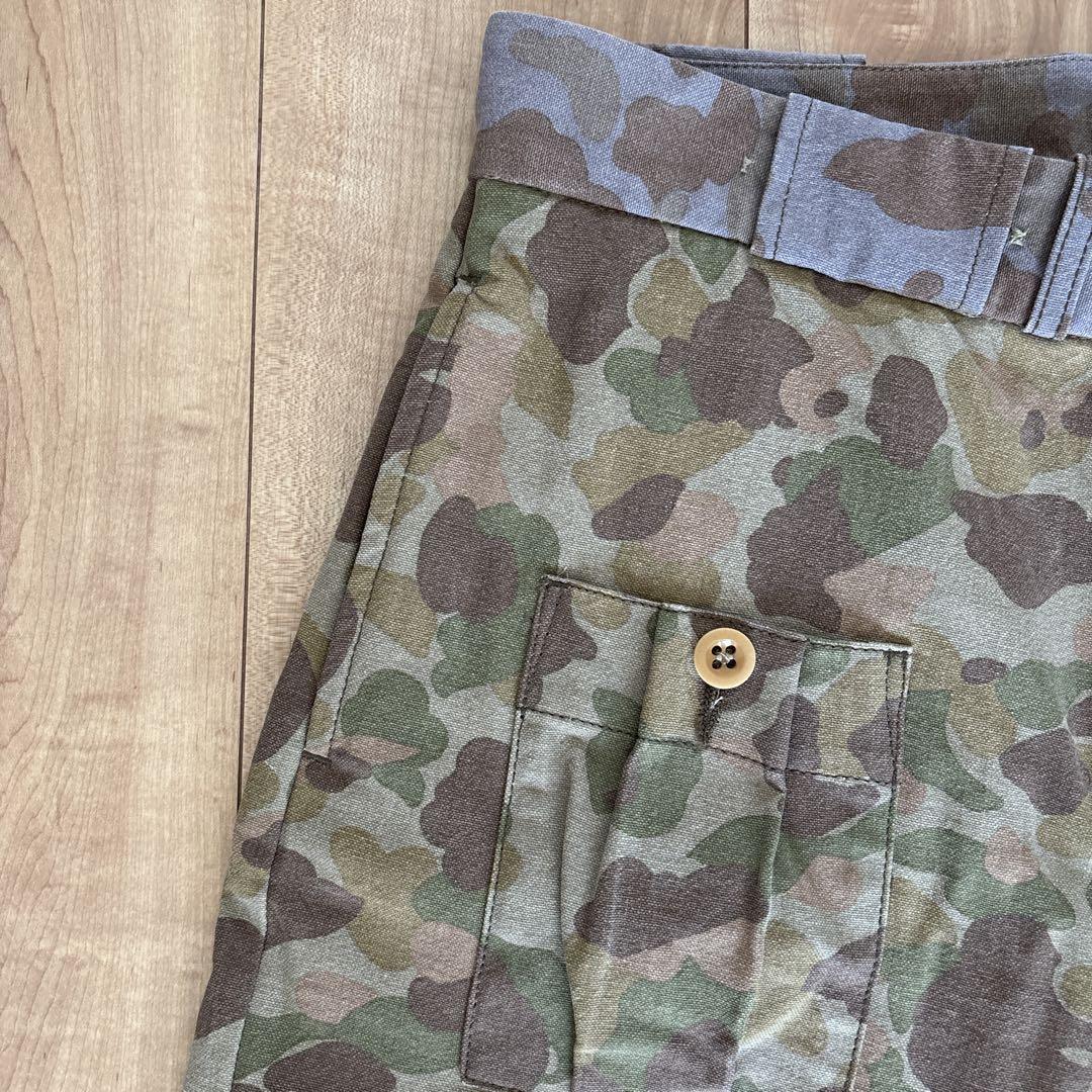 未使用]Nigel Cabourn PW SHORT-CAMO- サイズ36-激安通販店