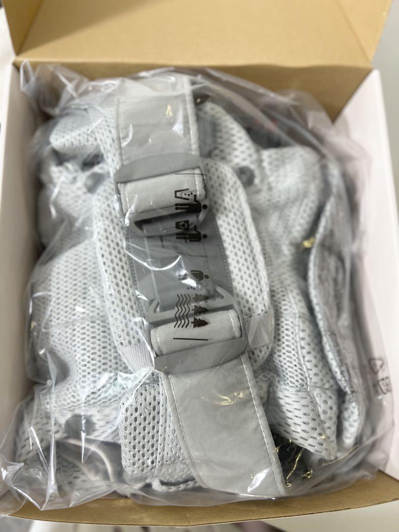 BabyBjorn ベビーキャリア HARMONY シルバー　メッシュ　箱説明書