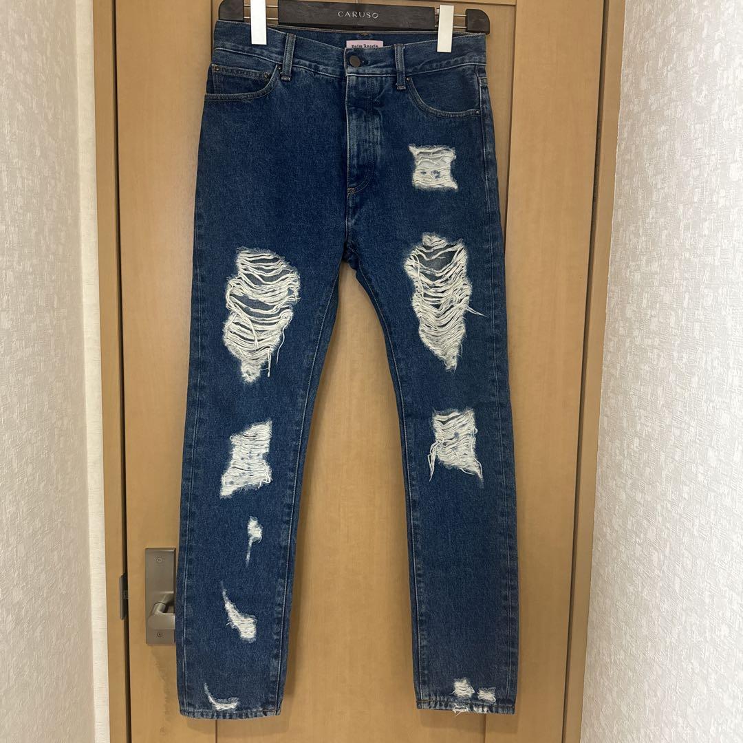 Palm Angels ストレート デニムパンツ 28 ジーンズ