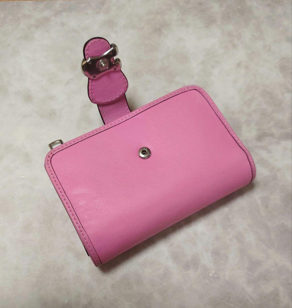 COACH コーチ 財布 二つ折り コンパクトウォレット レザー