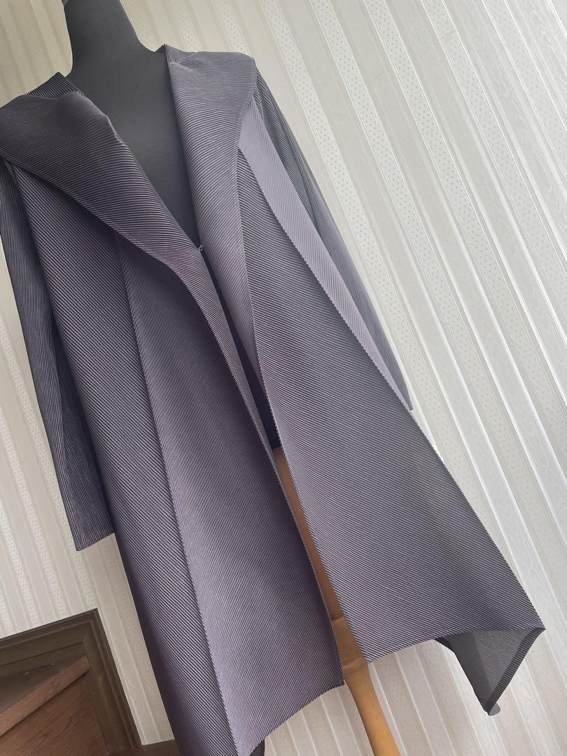 T-PLEATS collection プリーツかーディガン　フリー