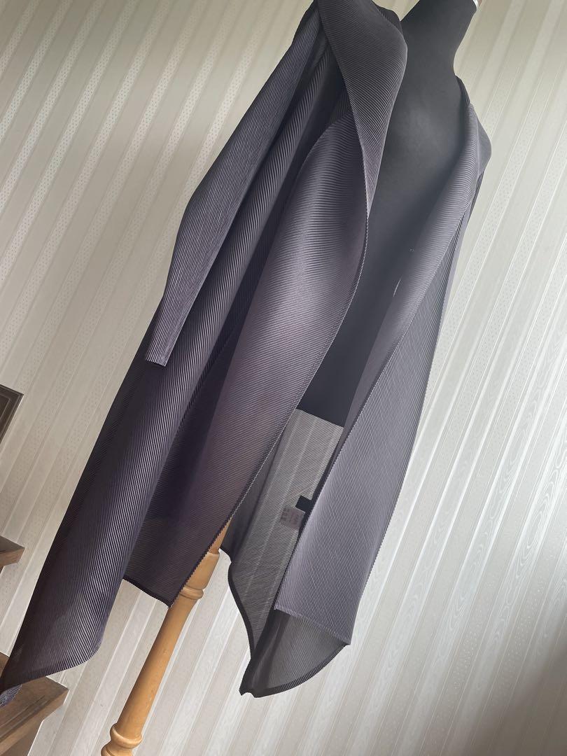 T-PLEATS collection プリーツかーディガン　フリー