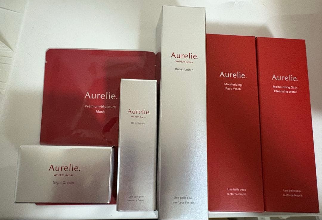 Aurelie オレリー 洗顔 クレンジング 化粧水 クリーム 美容液 マスク