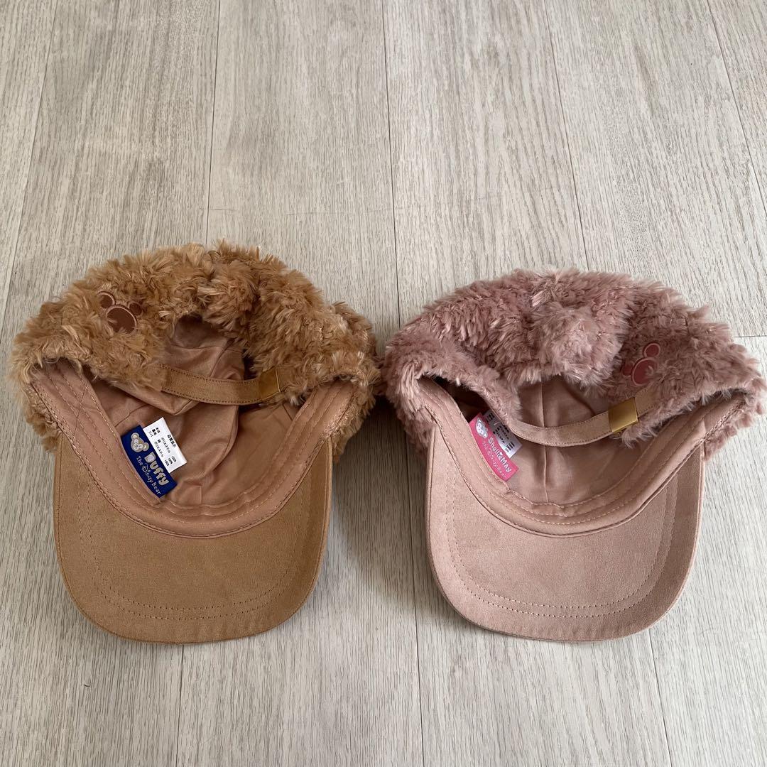 【公式廃盤品/美品】ダッフィー　シェリーメイ　キャップセット