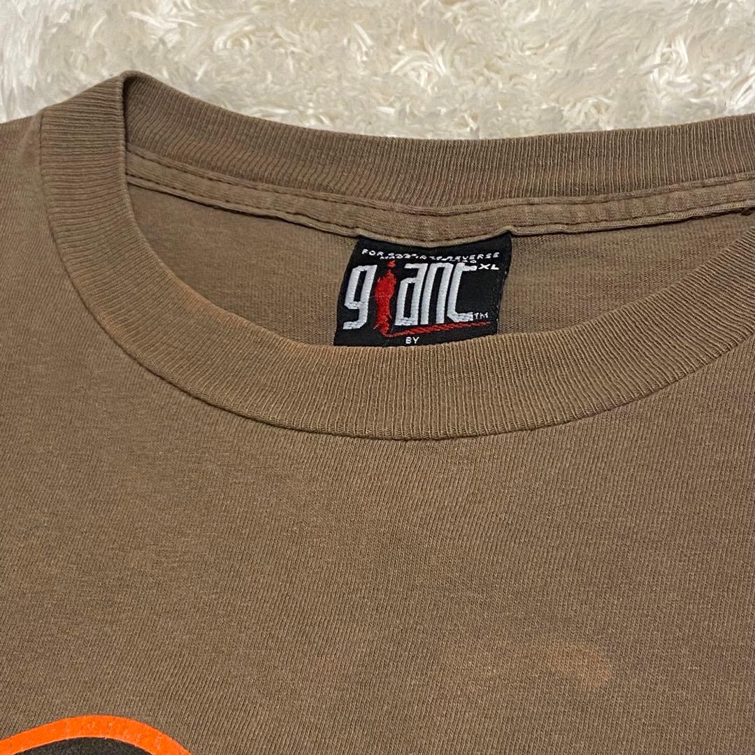激レア】90s korn バンドTシャツ giant ビンテージ XL 茶 【正規通販