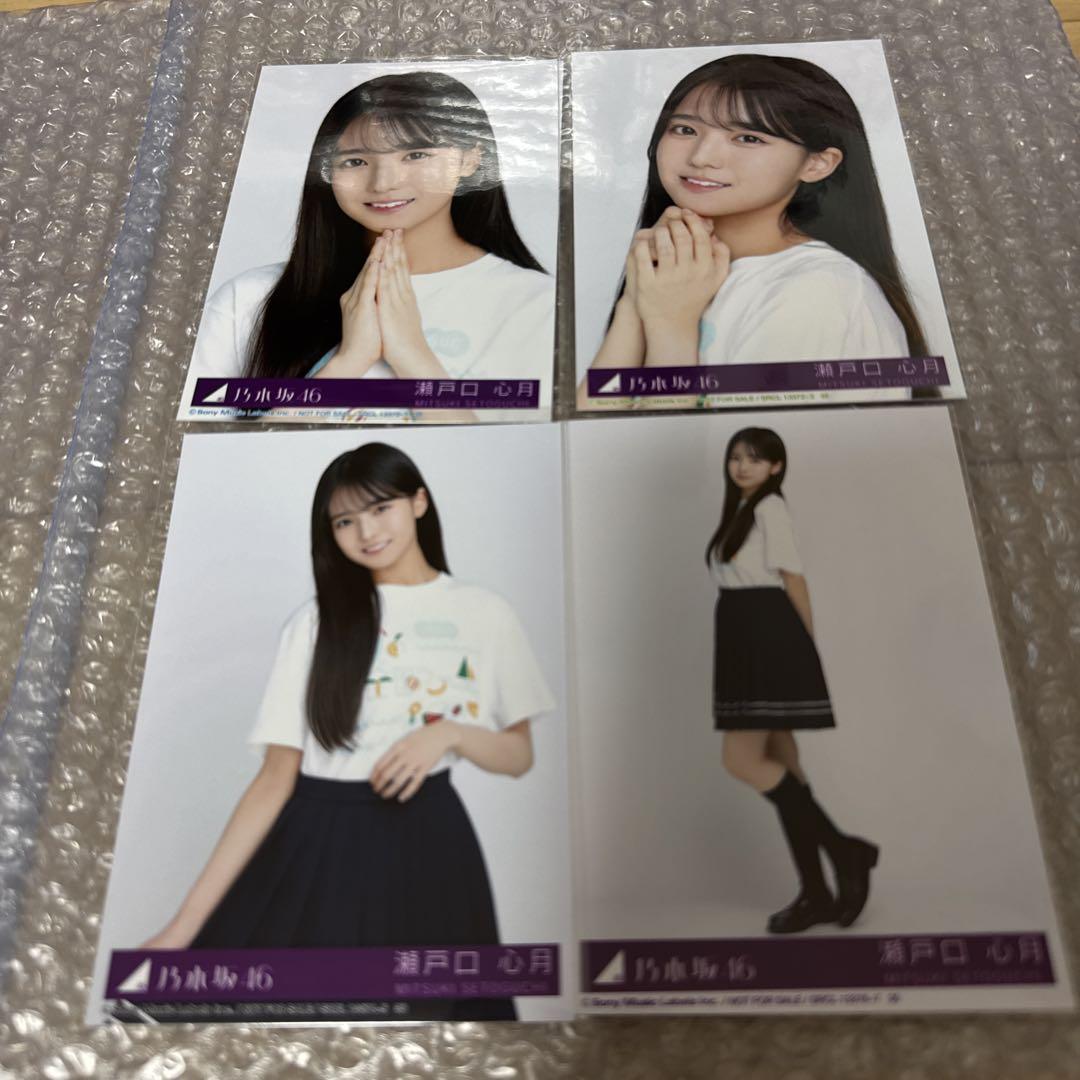 乃木坂46 瀬戸口 心月 生写真 ドット、大阪ライブT コンプ 乃木坂46 瀬戸口心月 生写真 全ツ 大阪 ライブT ドット 6種