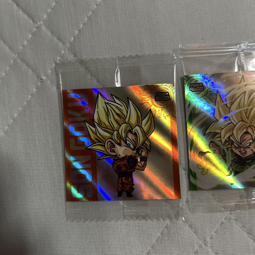 ドラゴンボールウエハースシール 3枚 - メルカリ