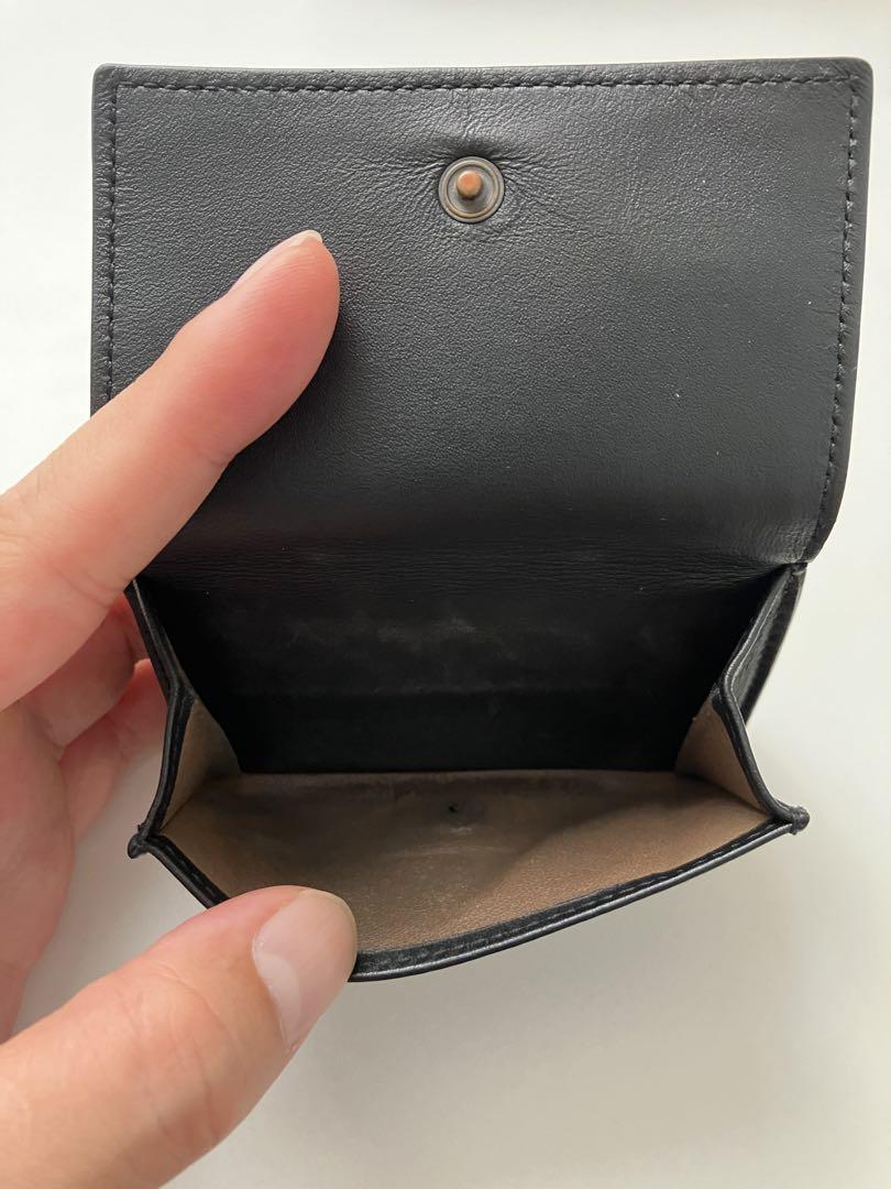 Bottega Veneta 3つ折り財布 イントレチャート 黒 保存袋付き
