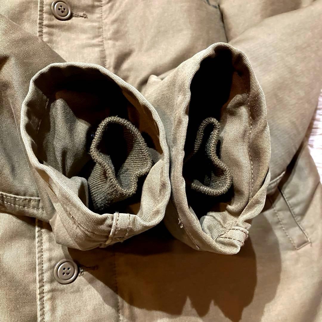 【希少XL】アルファインダストリーズ N-1 デッキジャケット ベージュ系カーキ 【希少XL】アルファインダストリーズ N-1 デッキジャケット ベージュ系カーキ