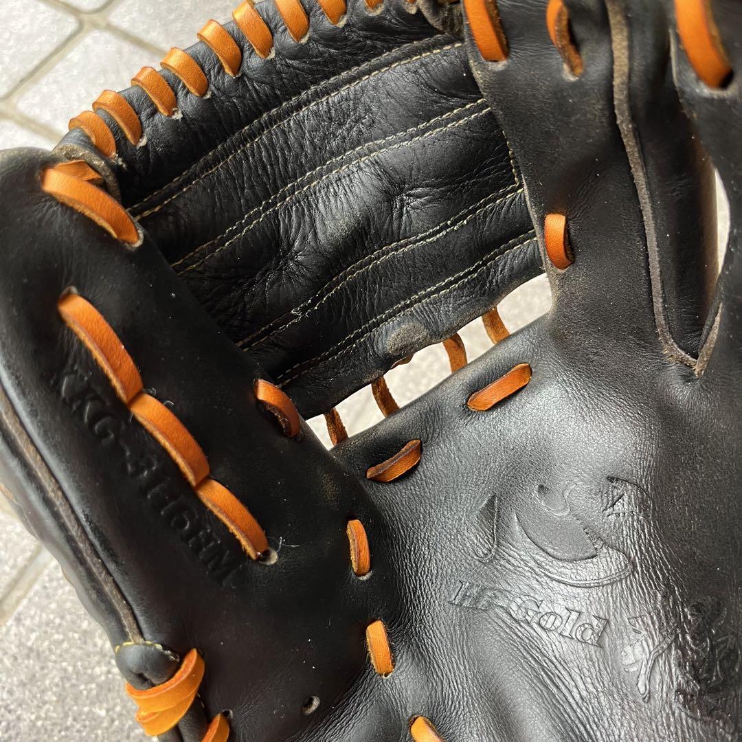 ハイゴールド　心極　硬式内野用グローブ