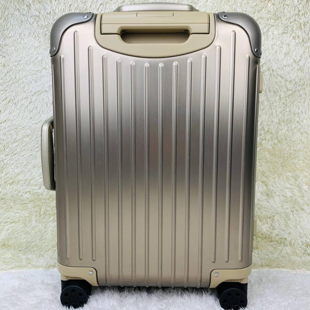 極美品✨リモワ オリジナルキャビンS 機内持ち込み 31L 4輪 TSAロック