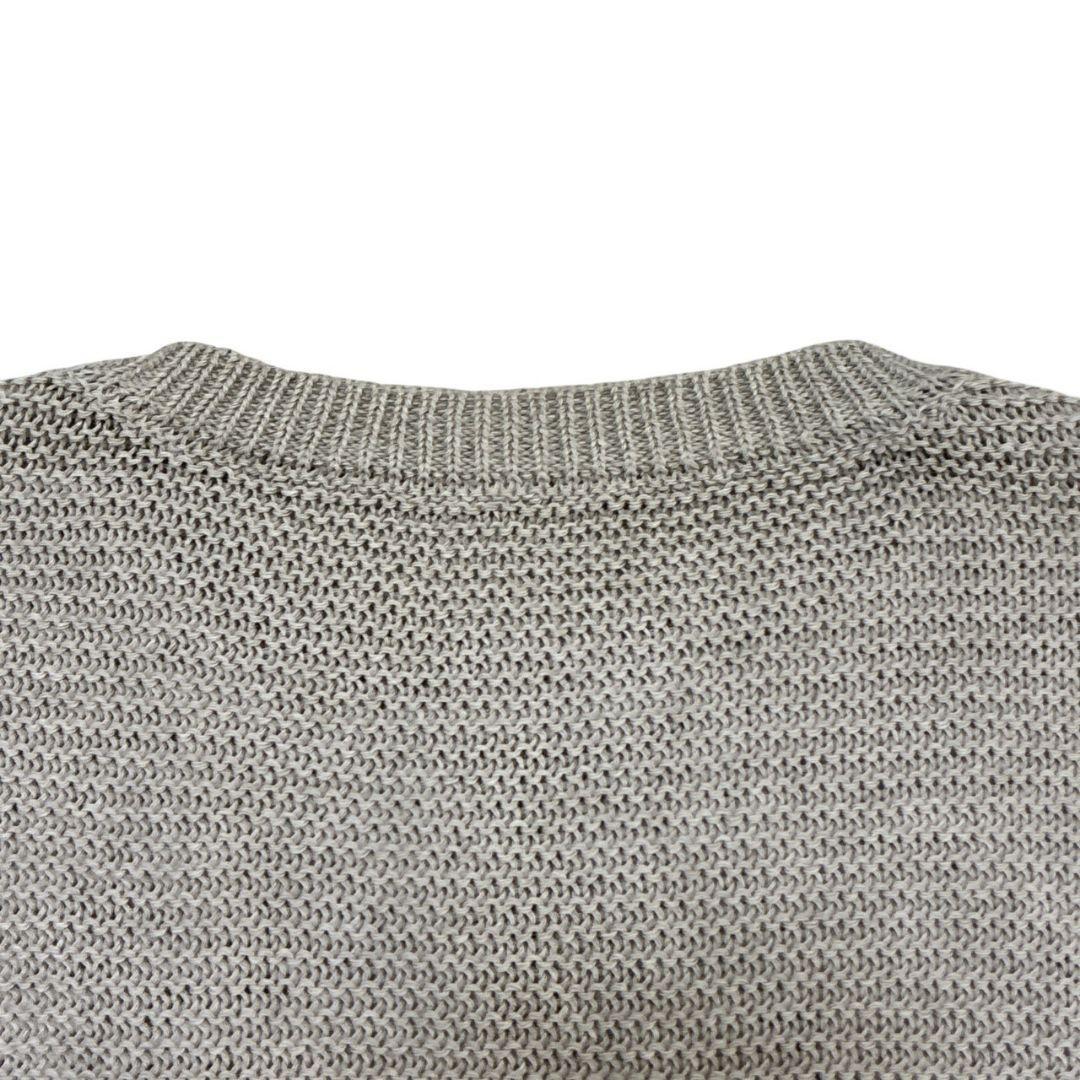 美品✨パラスパレス コットン ニット ベスト フリーサイズ ゆったり ベージュ