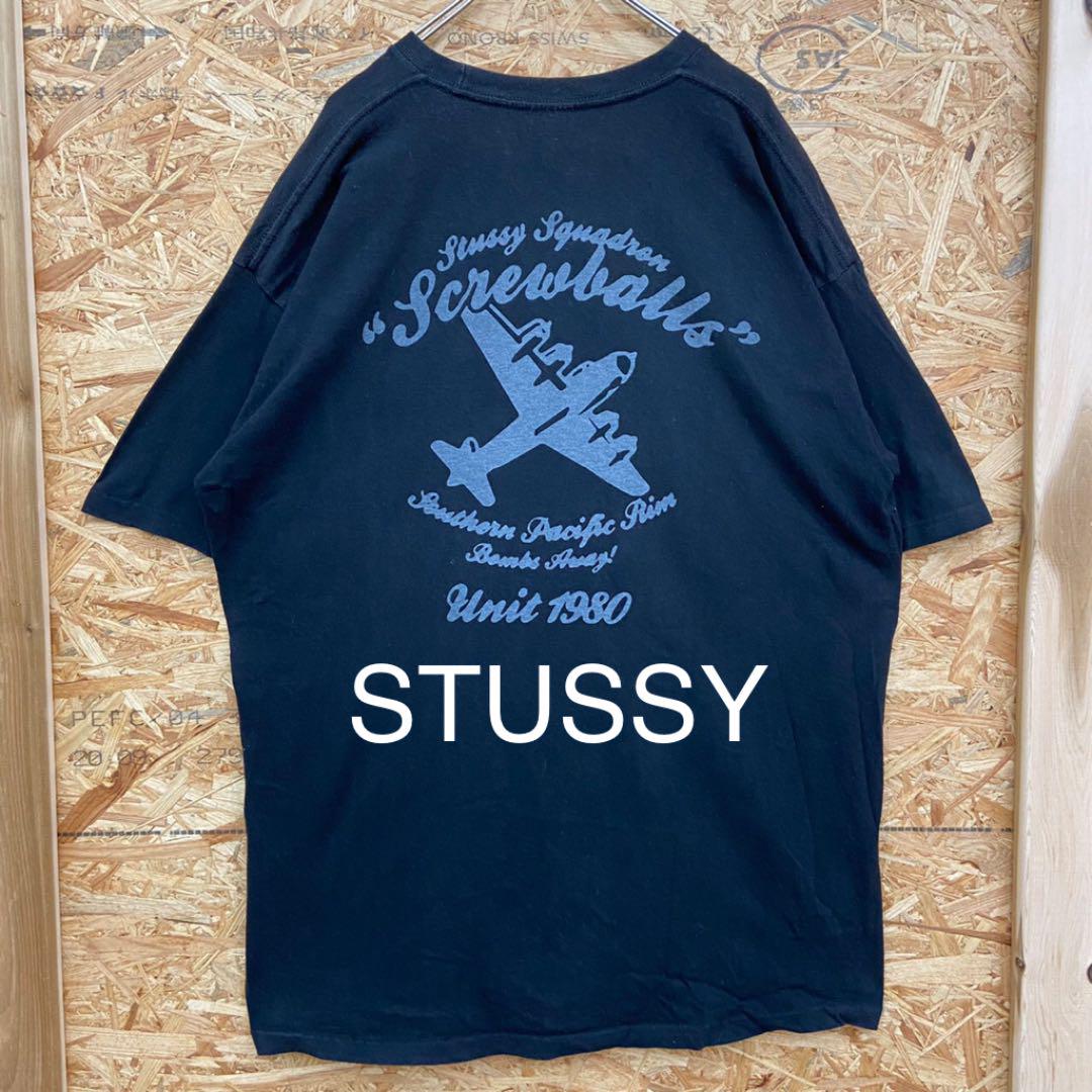 90s オールド ステューシー 半袖 Tシャツ ブラック XL バックプリント - メルカリ 90s オールド ステューシー 半袖 Tシャツ ブラック XL バックプリント - メルカリ