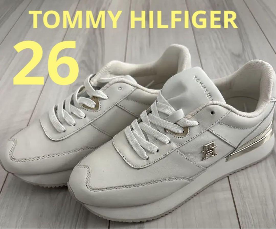 １点限りTOMMY HILFIGER スニーカー26センチ　新品未使用タグ付き
