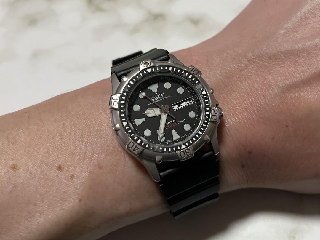 稼働品☺︎CITIZEN VEGA OXY 200m QUARTZ DIVER