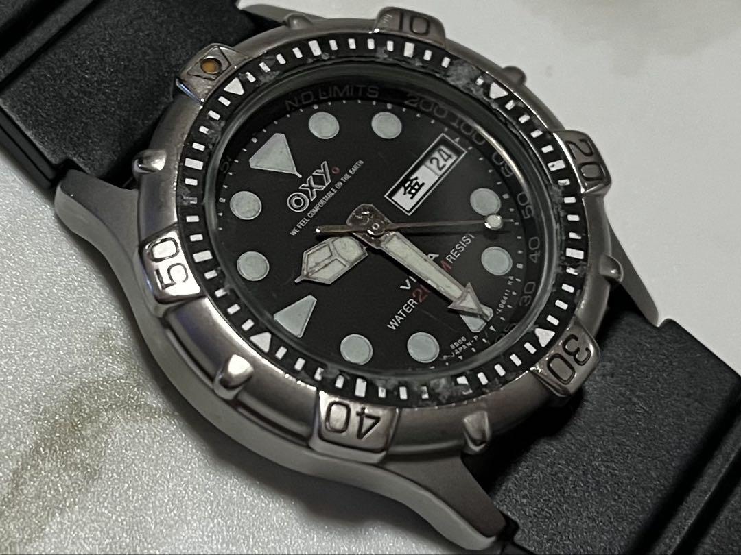 稼働品☺︎CITIZEN VEGA OXY 200m QUARTZ DIVER