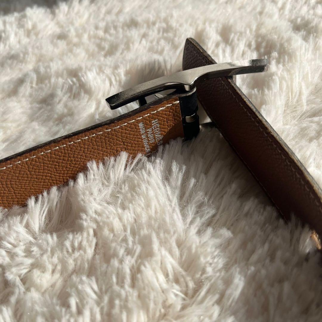 極美品 HERMES エルメス カンタン ベルト D刻印 メンズ